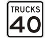 Speed Limit - Trucks
