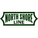 North Shore green on white