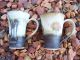 Flared Crystalline Latte Mugs