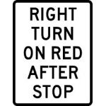Right On Red Permitted