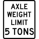 Axle Weight Limit