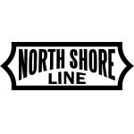 North Shore black on white