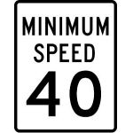 Speed Minimum