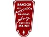 Bangor and Aroostook tall red and white