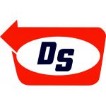 DS logo left arrow