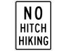 No Hitchhiking