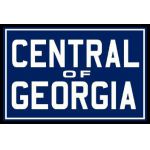 Central of Georgia white on blue