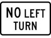 No Left Turn Legend