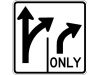Double Right Turn Lane Guidance