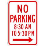 No Parking During Business Hours - R