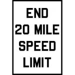 End Speed Limit