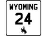 Wyoming 1934-1948 Shield