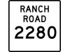 Texas Ranch Road 1955 Design