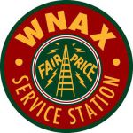 WNAX red and gold
