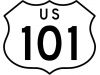 Federal Highway Shield - California 3 digit