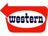 Western logo facing left