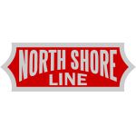 North Shore silver on red